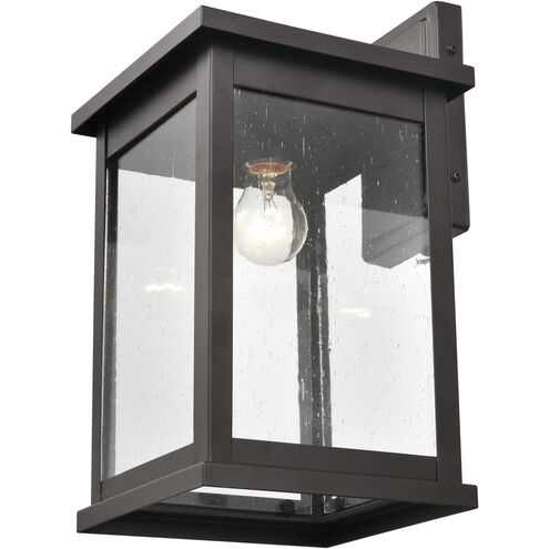 Bowton 1 Light 15.25 inch Powder Coated Bronze Outdoor Wall Sconce